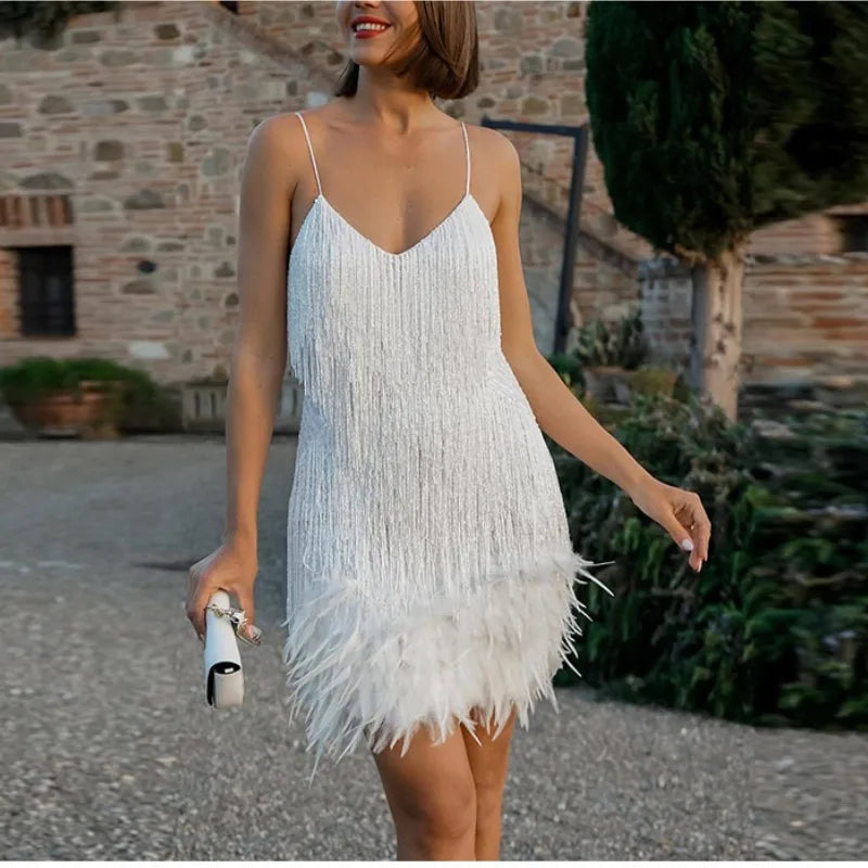 Glamour Feather Dress™